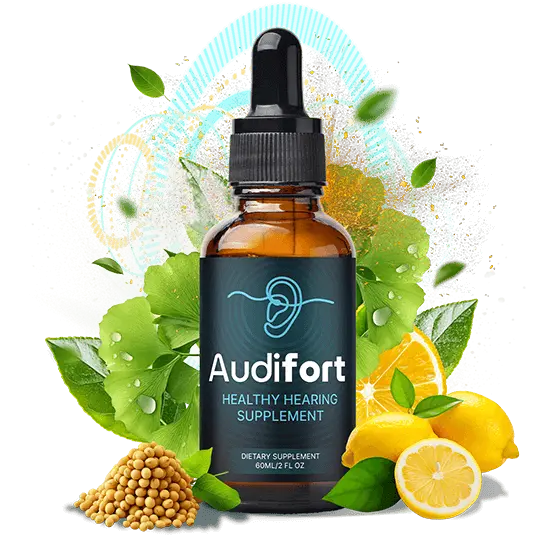 Audifort bottle and label